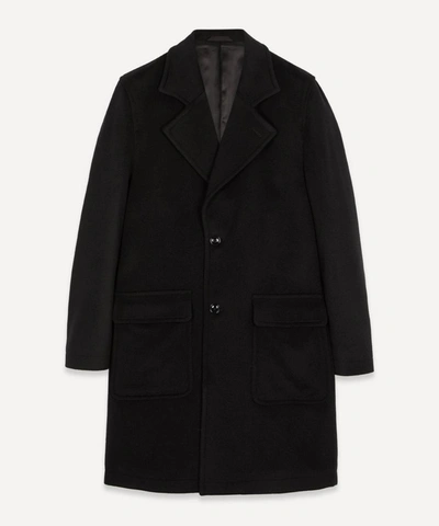 Nn07 Fain 8420 Oversized Brushed Wool-blend Coat In Black