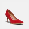 Coach Waverly Pump In Color<lsn_delimiter>electric Red