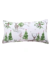 Levtex Villa Lugano Sleigh Bells Quilted Single King Pillow Sham In Multi