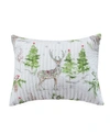 Levtex Villa Lugano Sleigh Bells Standard Quilted Single Standard Pillow Sham In Multi