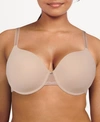 Chantelle Lace Comfort Flex Sweetheart T-shirt Bra In Rose
