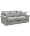 Furniture Closeout! Zaniel 89" Fabric Sofa In Ash