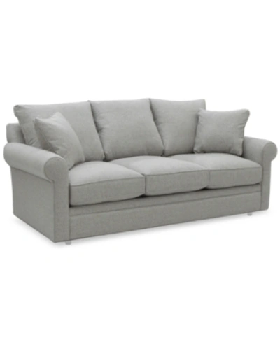 Furniture Closeout! Zaniel 89" Fabric Sofa In Ash