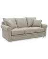Furniture Closeout! Zaniel 89" Fabric Sofa In Linen