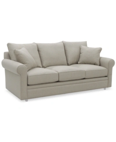 Furniture Zaniel 89" Fabric Sofa In Linen