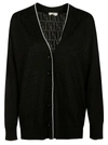 FENDI ALL-OVER PATTERNED CARDIGAN,11581576