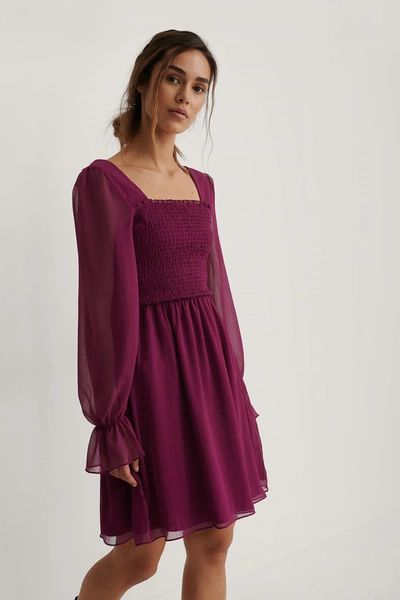 Trendyol Giped Mini Dress Purple