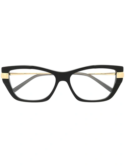 Boucheron Crystal Rock Optical Glasses In Black