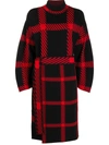 Stella Mccartney Lumberjack Check-print Dress In Red