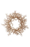 ALLSTATE ICED TWIG WREATH,XAW064-SI