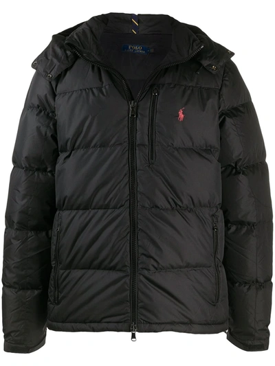 Polo Ralph Lauren Water-repellent Down Jacket In Polo Black