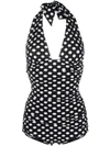 DOLCE & GABBANA POLKA DOT SWIMSUIT