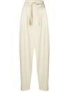 Wandering Loose Fit Tapered Trousers In Neutrals