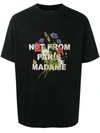 Drôle De Monsieur Not From Paris Madame T-shirt In Black