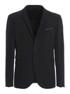 Neil Barrett Slim Stretch Tech Suit In Black