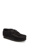 Palm Angels X Clarks Fringed Wallabee Shoes Pmia054f20lea001 In Black Black