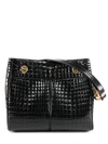 SAINT LAURENT CLAUDE SHOPPING BAG CROCO PRINT,36184585