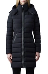 Mackage Farren Hooded Puffer Coat In Black