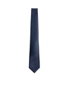 KITON GINGHAM-MOTIF SILK TIE,11581842