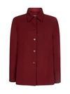 Blanca Vita Gabriella Long-sleeved Shirt In Vino