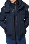 Marc New York Phoenix Water Resistant Down & Feather Coat In Ink