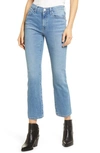 EDWIN CASSIA CROP BOOTCUT JEANS,EW2002BICN