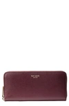 KATE SPADE MARGAUX LEATHER CONTINENTAL WALLET,PWRU7771