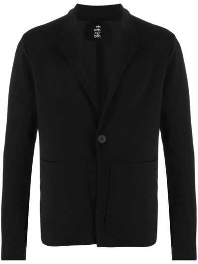 Thom Krom Single-breasted Fitted Blazer In Black