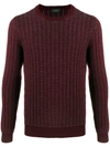 ZANONE CREW NECK KNITTED JUMPER