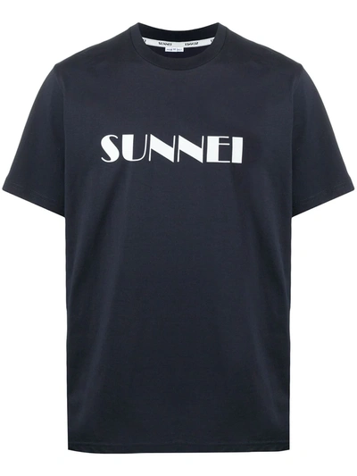 SUNNEI LOGO PRINT T-SHIRT