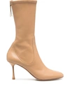 FRANCESCO RUSSO REAR-ZIP ANKLE BOOTS