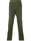 Golden Goose Pant Amos Jogger Corduroy Garment Dyed In Green