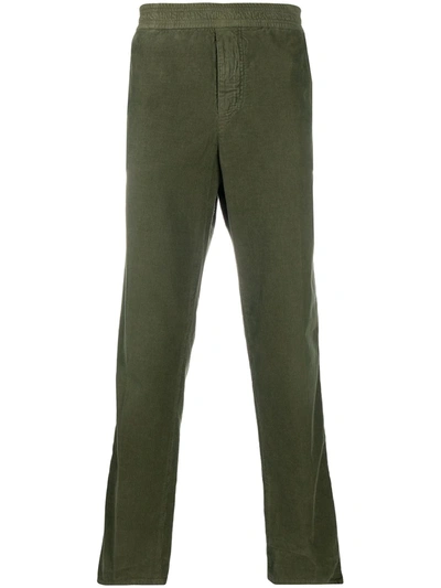 Golden Goose Pant Amos Jogger Corduroy Garment Dyed In Green
