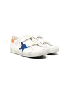 GOLDEN GOOSE TOUCH STRAP STAR PATCH SNEAKERS