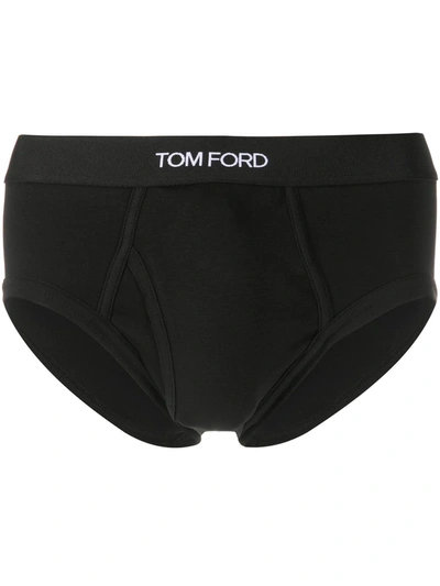 TOM FORD LOGO腰边紧身三角裤