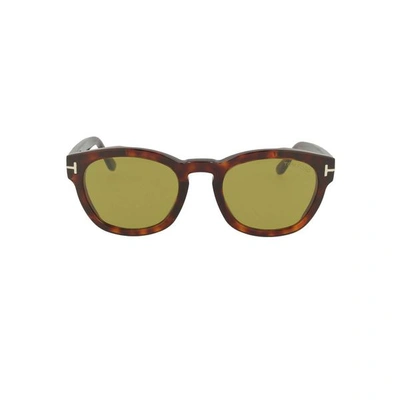 Tom Ford Men's Ft059052n Brown Acetate Sunglasses