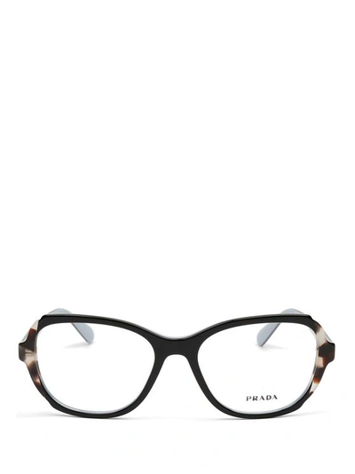 Prada Women's Pr03vvkhr1o1 Multicolor Metal Glasses