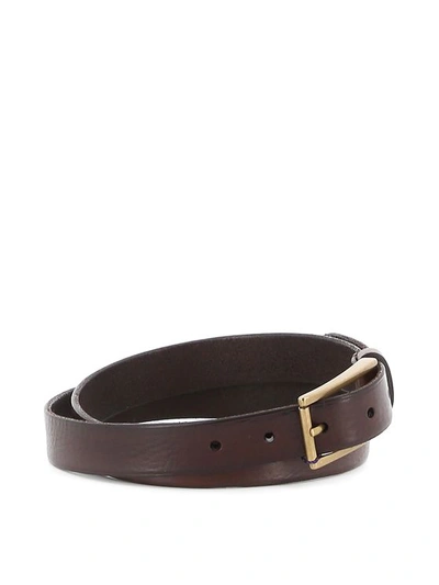 Anderson's Belt Leather In Brown