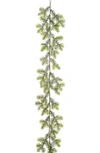 ALLSTATE ICED NORWAY SPRUCE GARLAND,YGN065-GR/WH