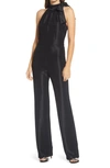 BLACK HALO AUDREY TIE NECK JUMPSUIT,7391405