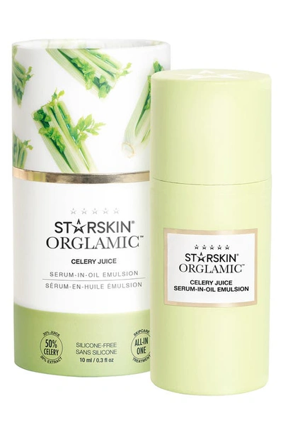 Starskin Orglamic Celery Juice Serum-in-oil Emulsion, 0.3-oz.