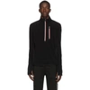 MONCLER BLACK FLEECE HALF-ZIP JACKET