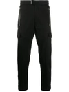 LES HOMMES SIDE-ZIP TROUSERS