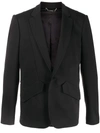 LES HOMMES PANELLED BLAZER JACKET