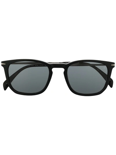 Eyewear By David Beckham Square-frame Sunglasses In Metallic