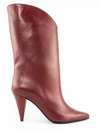 ALDO CASTAGNA BORDEAUX LEATHER PIPPI BOOT,11582505