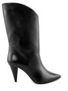 ALDO CASTAGNA BLACK LEATHER PIPPI BOOT,11582499