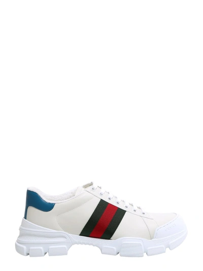 Gucci White Nathane Sneakers