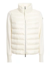 MONCLER PADDED FRONT CARDIGAN