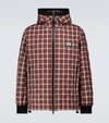 BURBERRY DIAMOND QUILTED CHECKED JACKET,P00499825